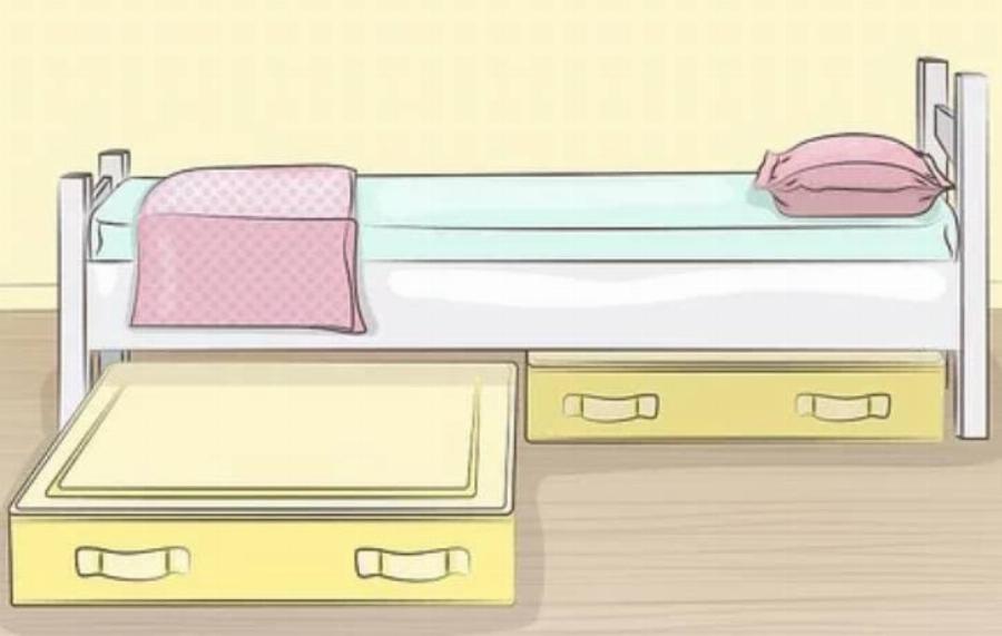 DIY κατασκευές για να εμποδίσετε τη γάτα σας να κρύβετε κάτω από το κρεβάτι (με εικόνες)