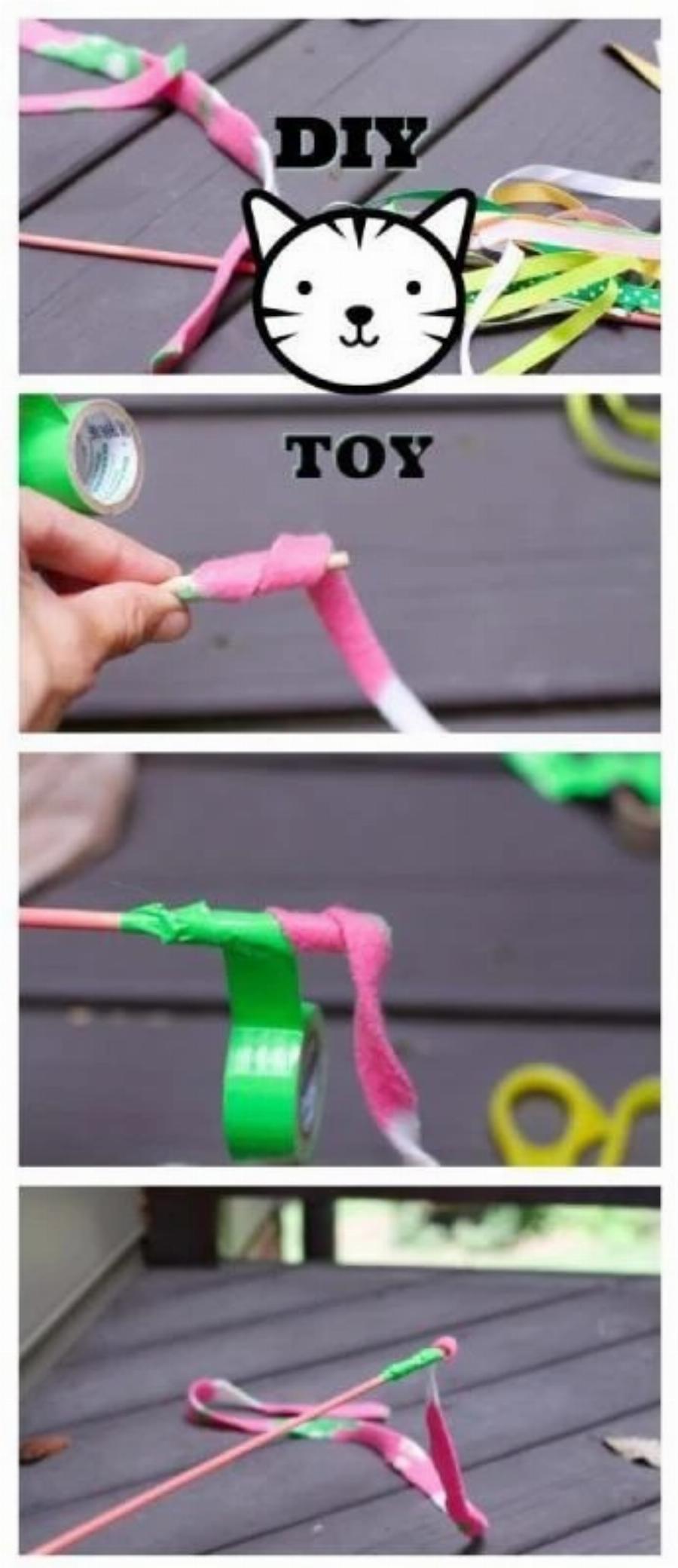 10 DIY σχέδια για ραβδί γάτας που μπορείτε να φτιάξετε σήμερα (με εικόνες)